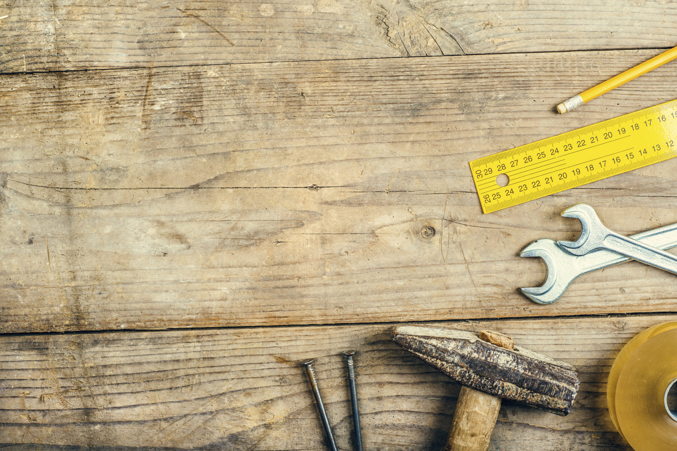 Mix of work tools